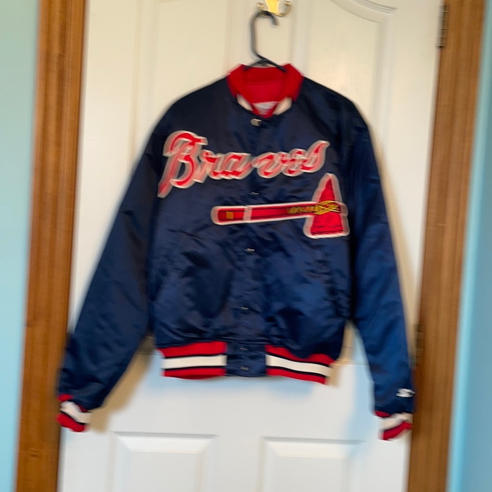 Atlanta Braves starter jacket.   Authentic.